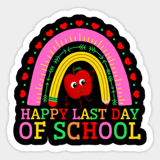 Happy last day of school Sticker